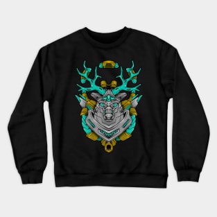 Mechanical Deer Crewneck Sweatshirt